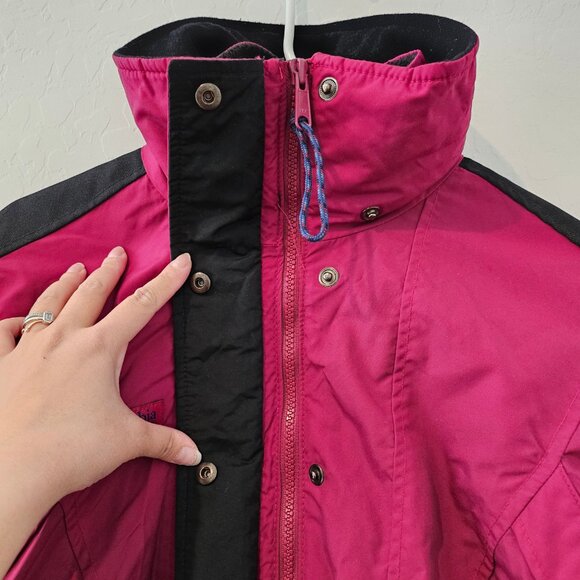 Vintage Women's Double Whammy 2 Piece Zippered Winter Snow Jacket Size Small - Picture 4 of 15